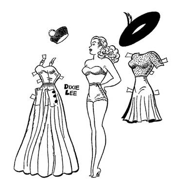 Черно-белые Paper Dolls