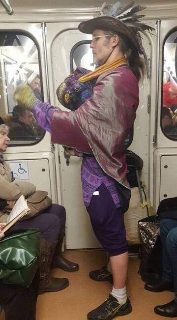 Модники и модницы московского метро Модники и модницы московского метро