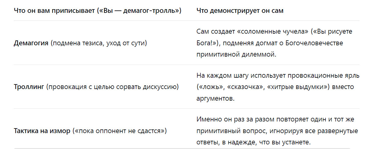 Снова о "троице" Снова о "троице"