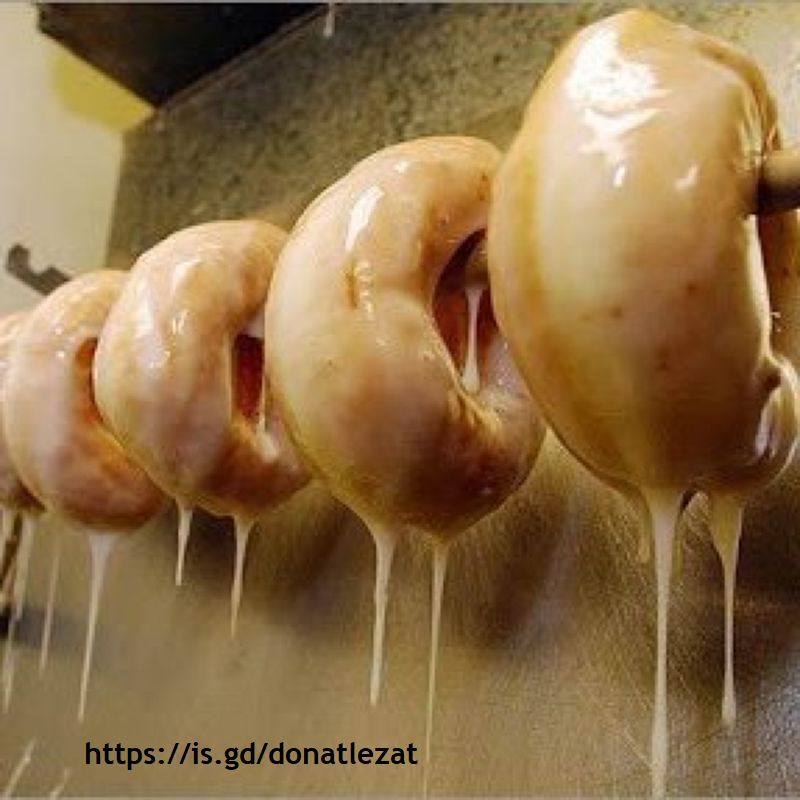 foto kue donat lezat