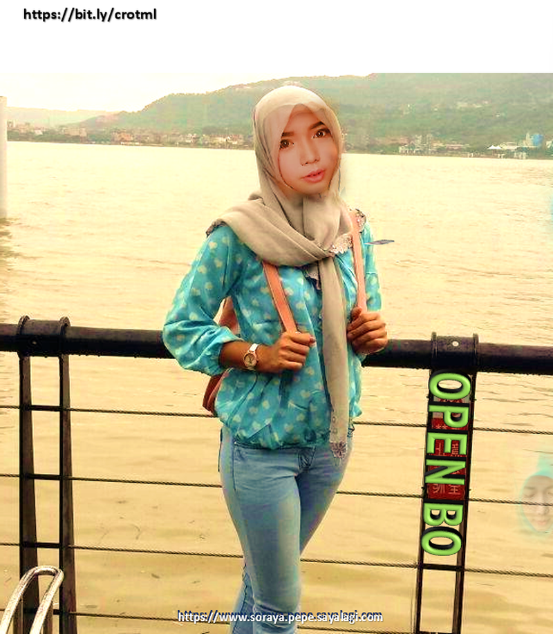 Foto Soraya Pepe Cewek Bispak Hijaber open bo mau kencing