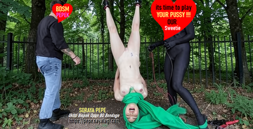 Photo Bondage Soraya Pepe Bugil Digantung Kaki di Atas Kepala di Bawah Photo Bondage Soraya Pepe Bugil Digantung Kaki di Atas Kepala di Bawah