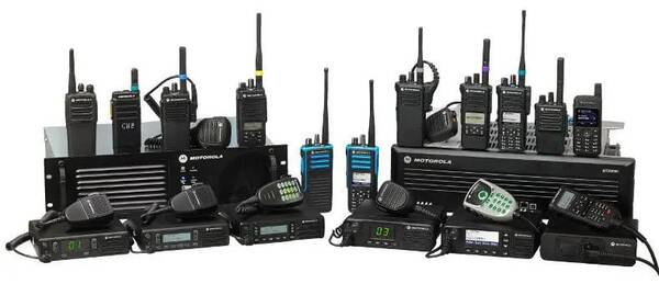 Foto Alat Komunikasi Radio VHF/UHF , POC, DMR &amp; Trunking P25 All Interface